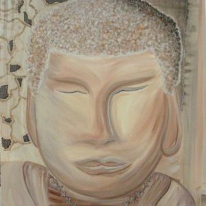 Voir le détail de cette oeuvre: silver bouddha